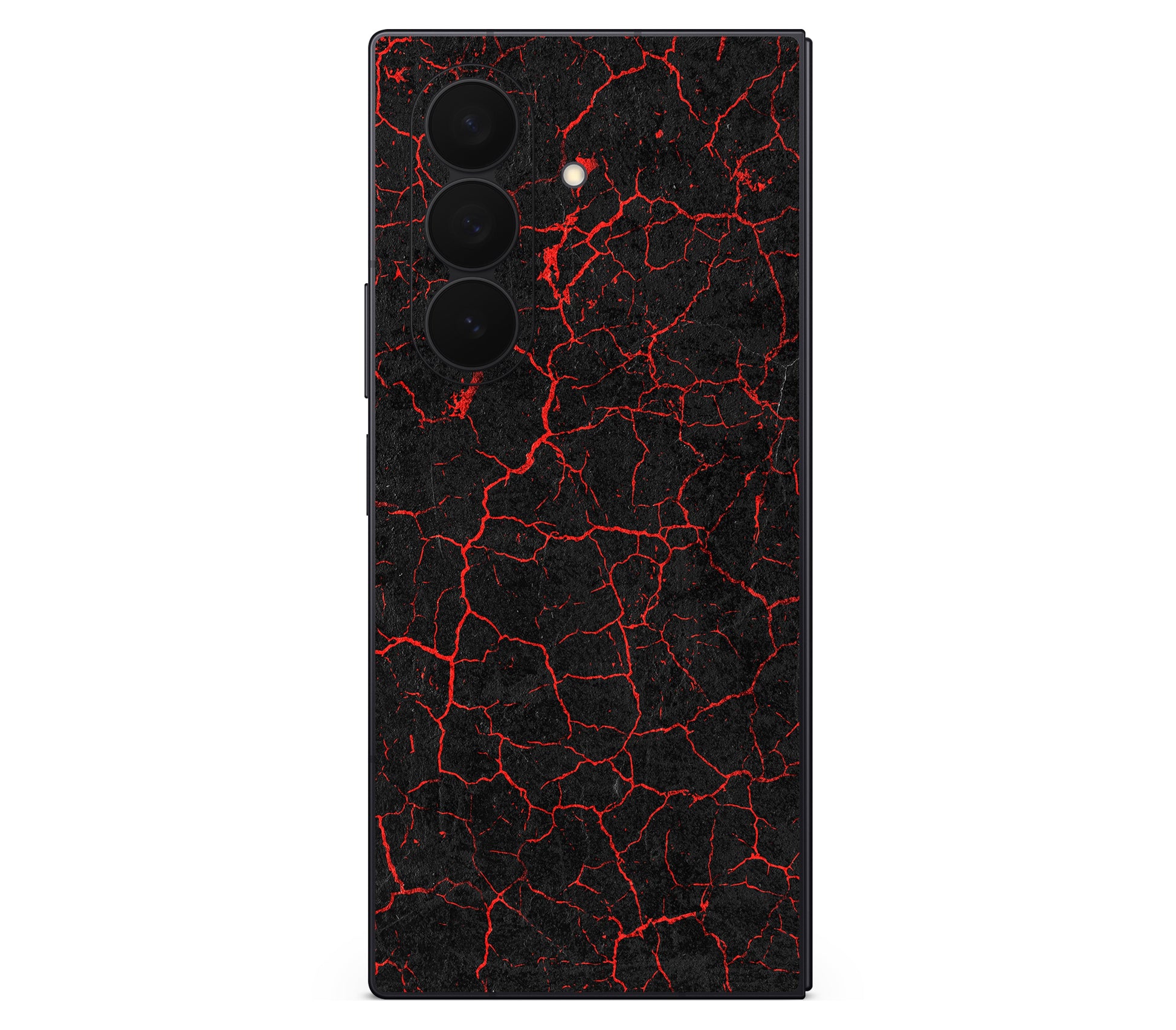 Galaxy Z Fold 8 skin, Hellcrack, back skin