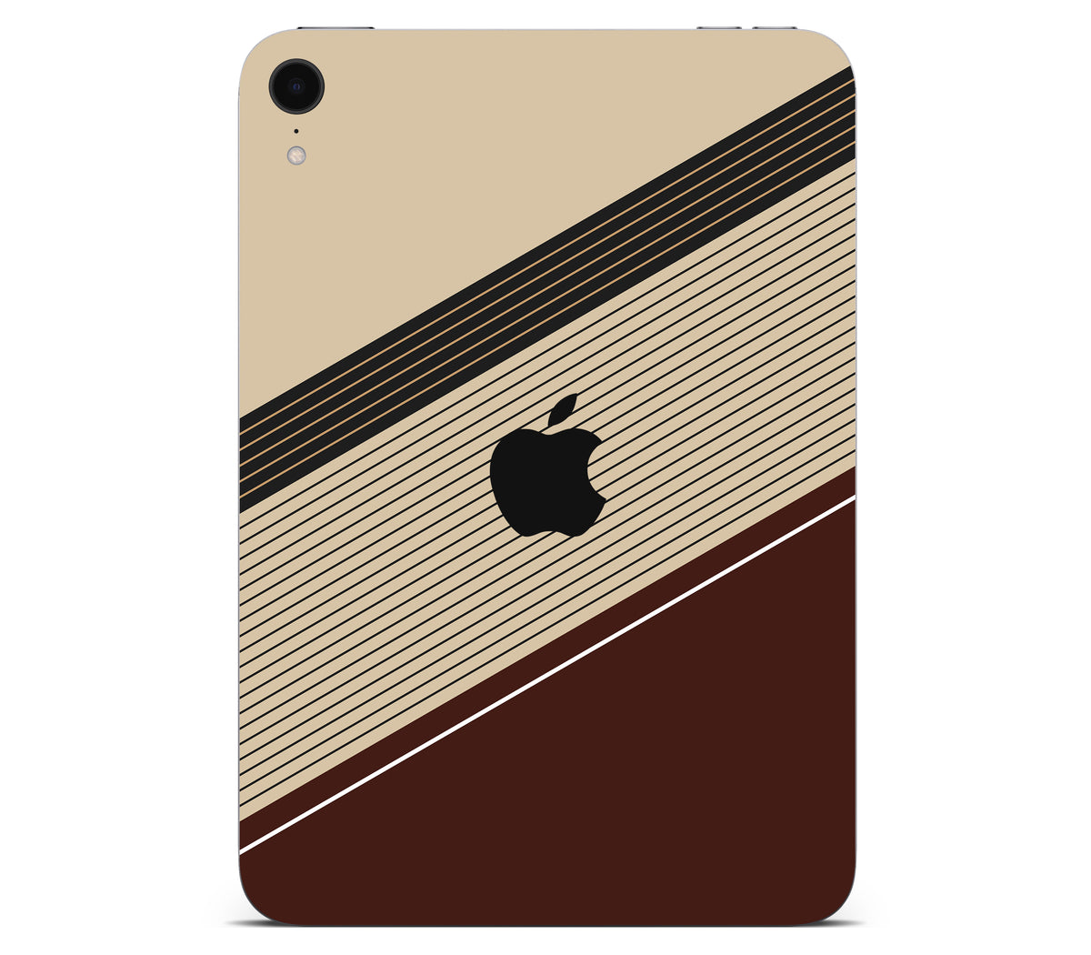 iPad Mini 7 (A17 Pro) skin, Edge, back skin with logo cutout