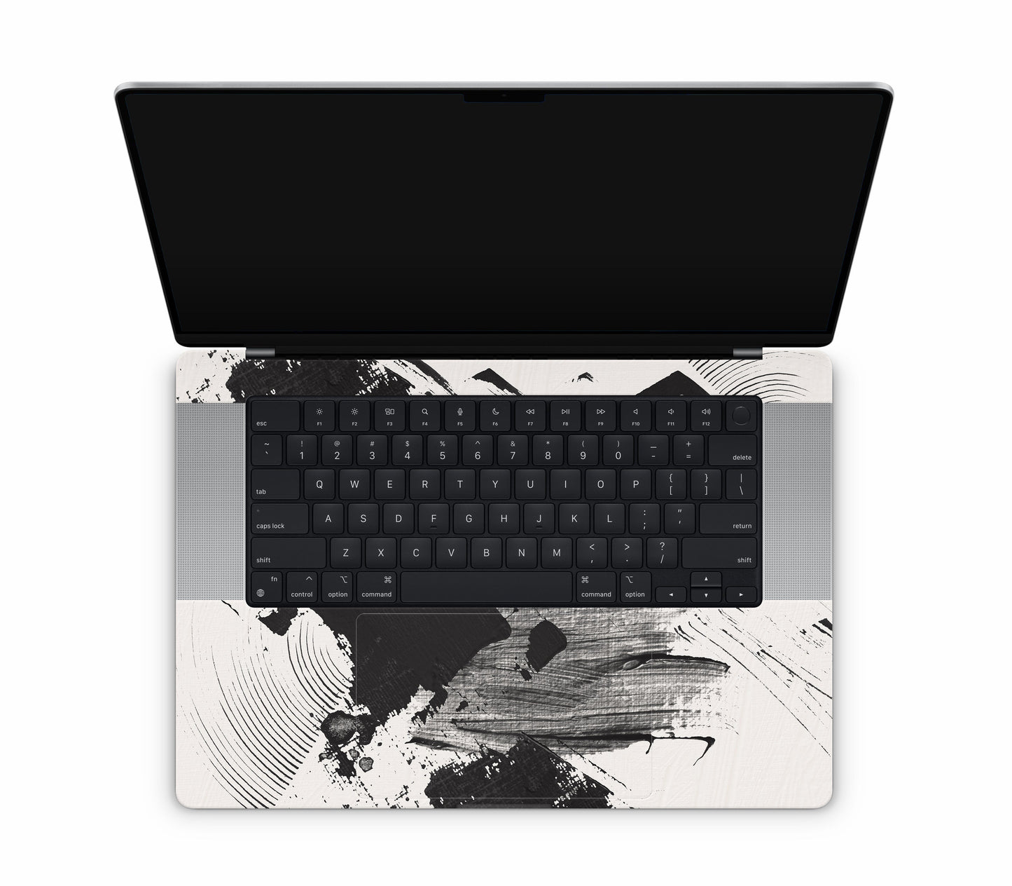 MacBook Pro 16" (2024, M4) skin, Black Noir, inside skin