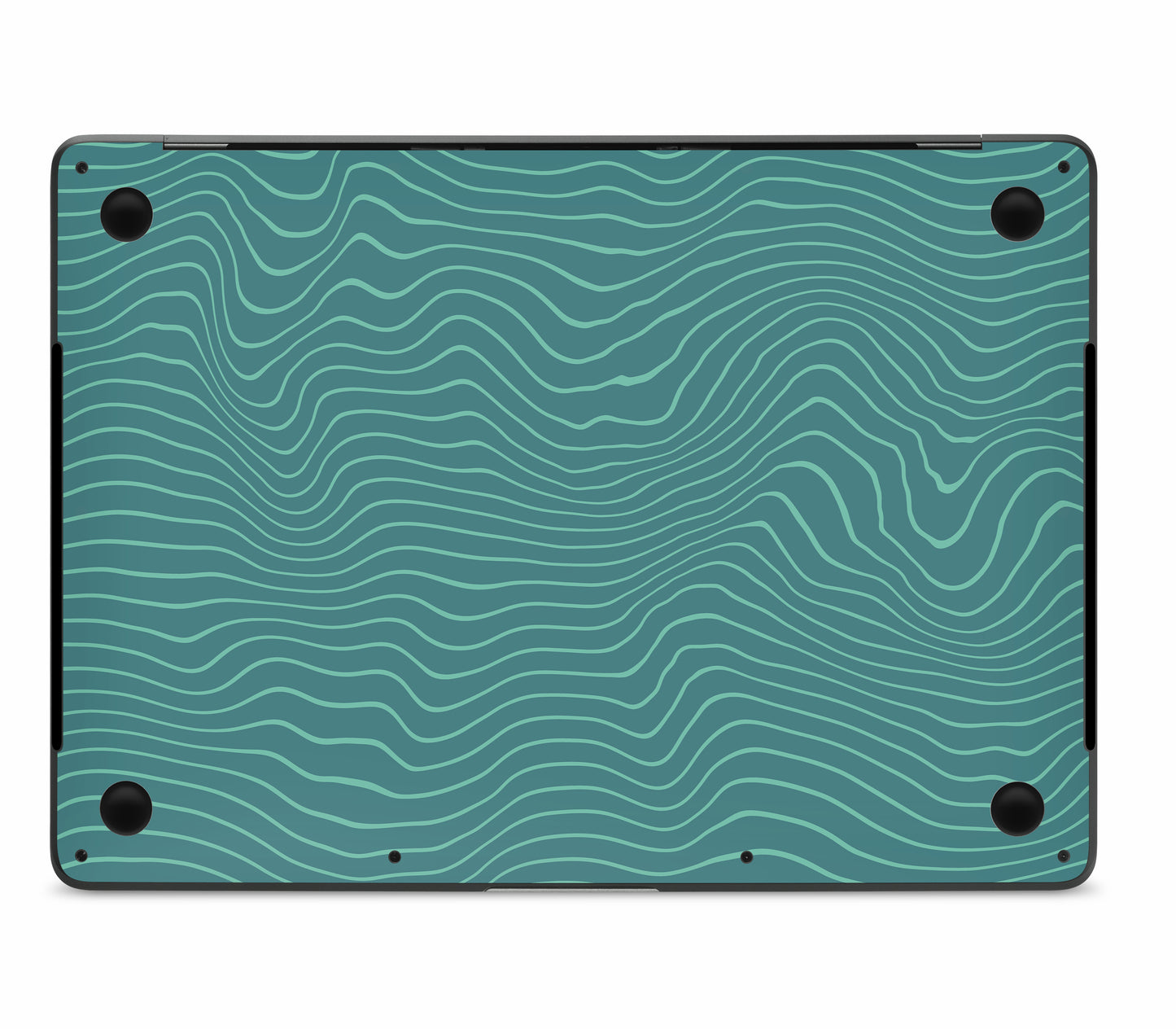 MacBook Pro 16" (2020, Touch Bar) skin, Tide, bottom skin