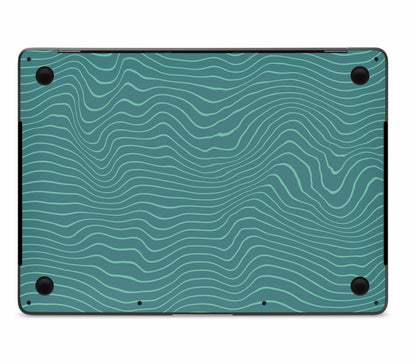 MacBook Pro 16" (2020, Touch Bar) skin, Tide, bottom skin