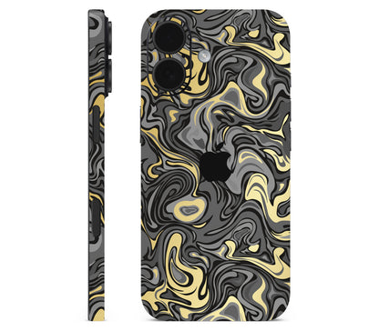 iPhone 17 skin, Damnation, full wrap with logo cutout
