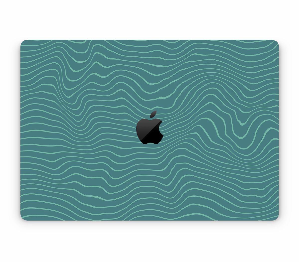 MacBook Pro 15" (2016, Touch Bar) skin, Tide, top skin with logo cutout