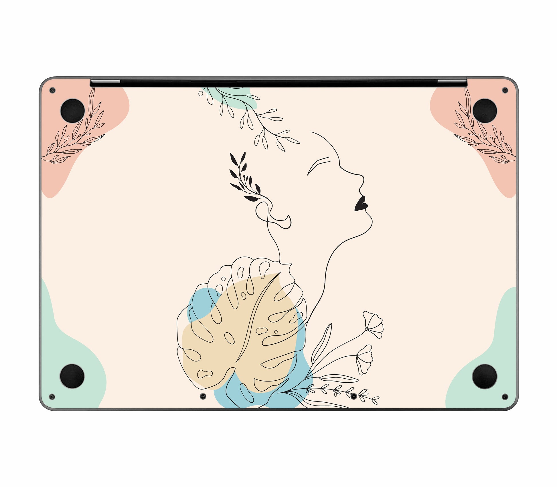 MacBook Pro 13" (2022, M2) skin, Bliss, bottom skin