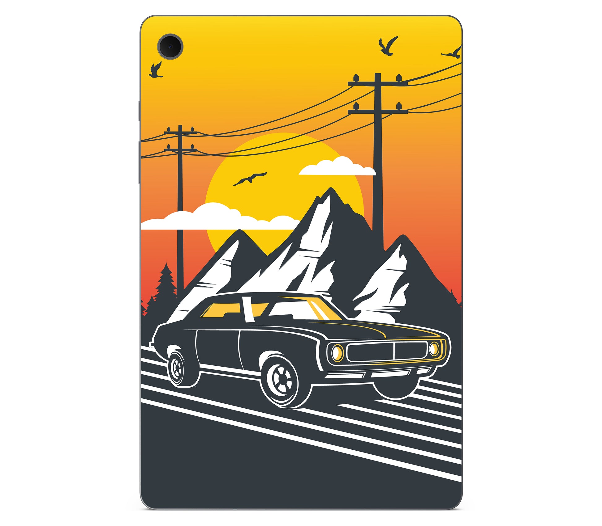 Galaxy Tab S10 Lite skin, Last Ride, back skin