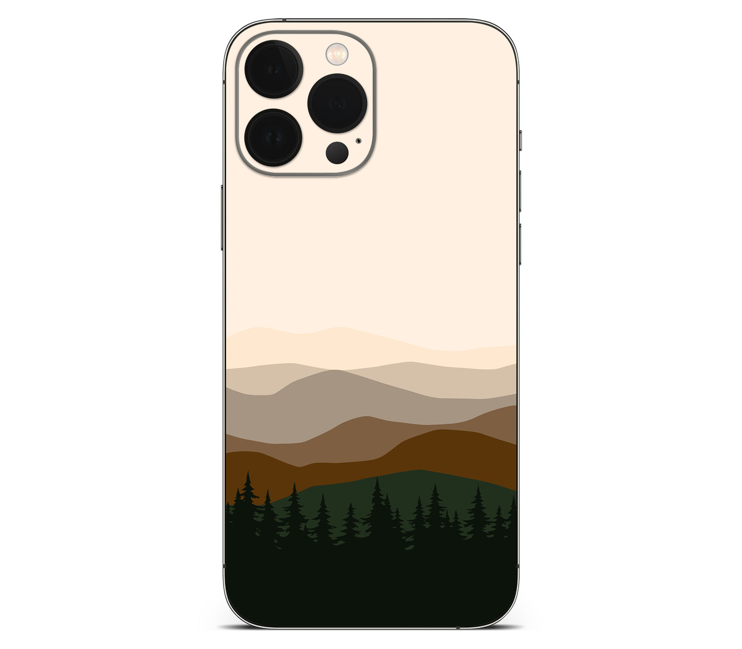 iPhone 13 Pro Max skin, Sierra Dusk, back skin without logo cutout