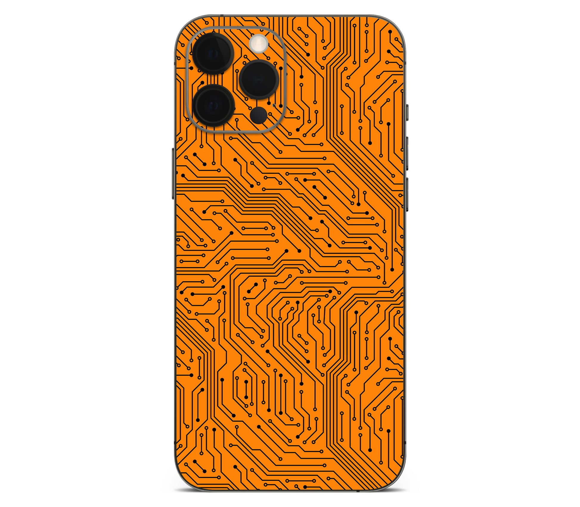 iPhone 12 Pro skin, Pulse Grid, back skin without logo cutout