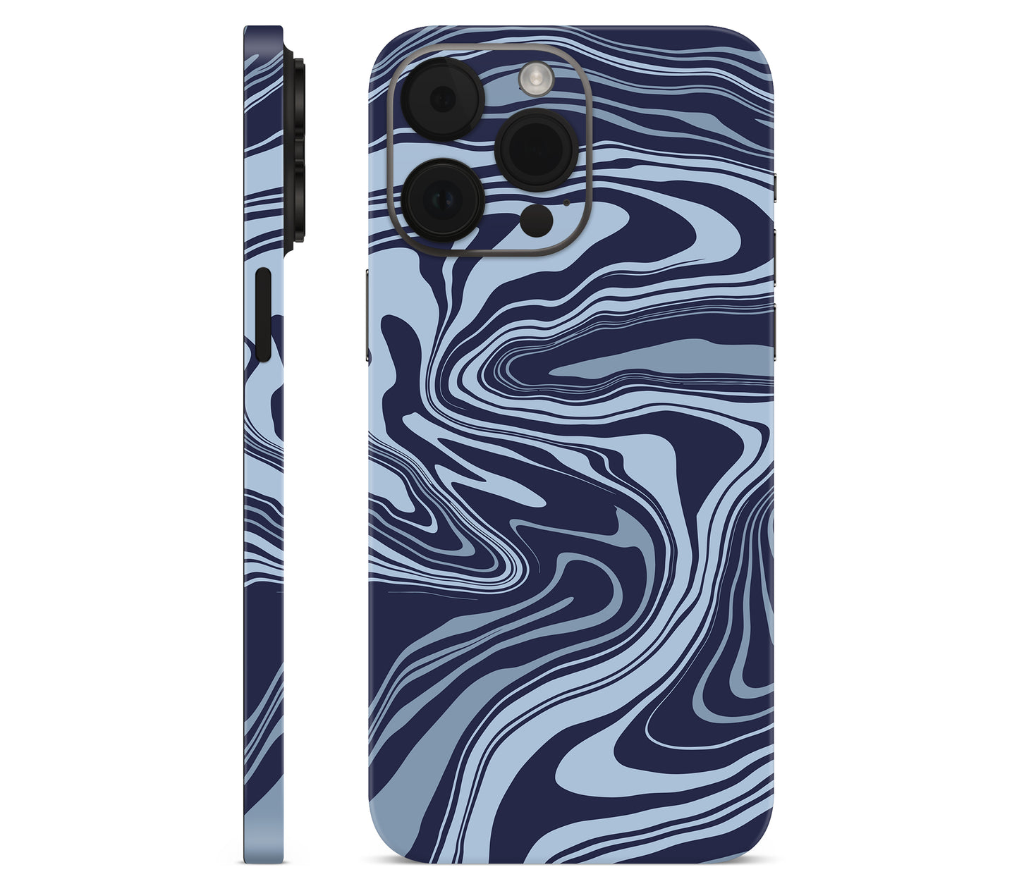 iPhone 14 Pro Max skin, Vertigo (Blur), full wrap without logo cutout