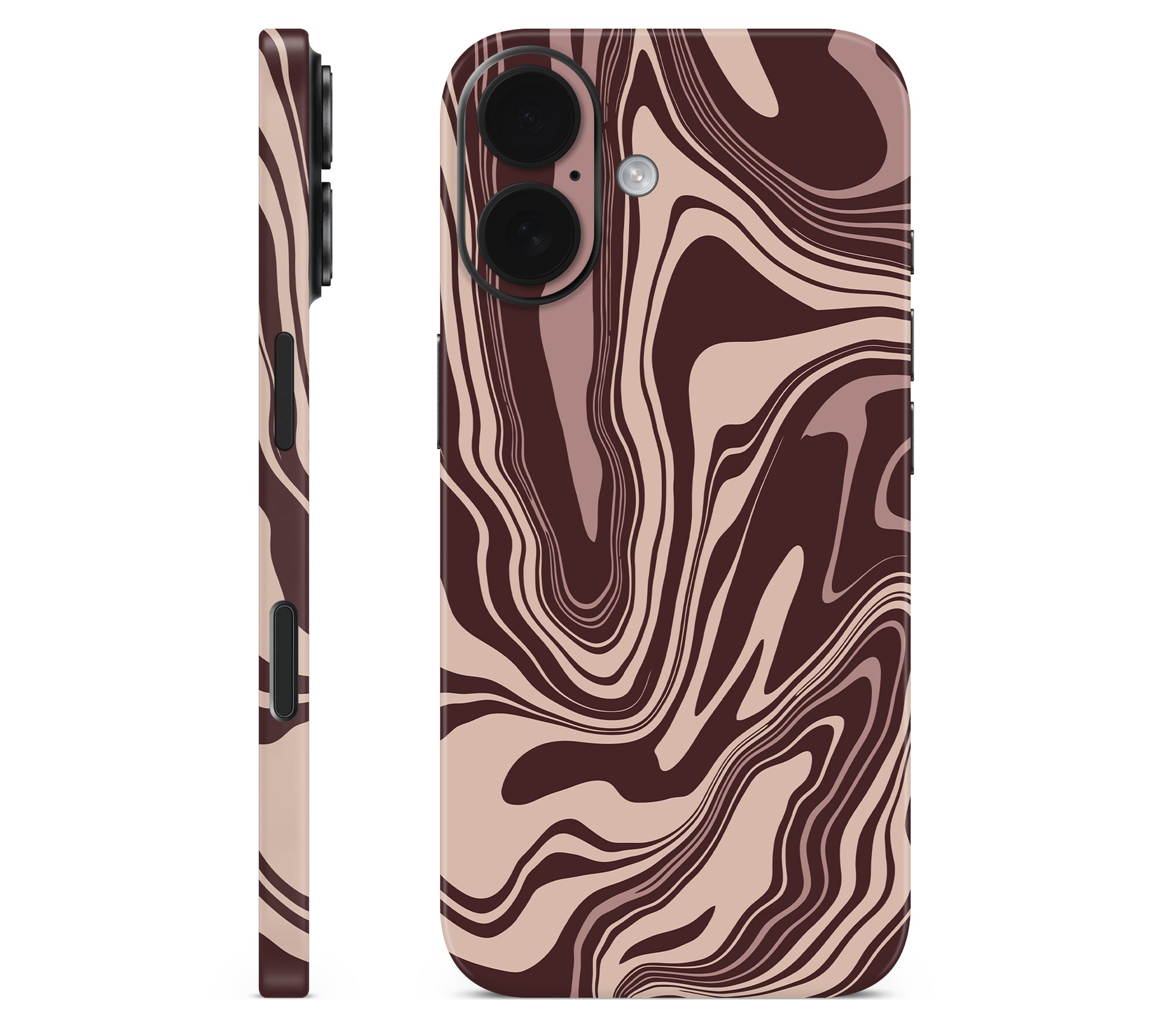 iPhone 16 Plus skin, Vertigo (Fever), full wrap without logo cutout