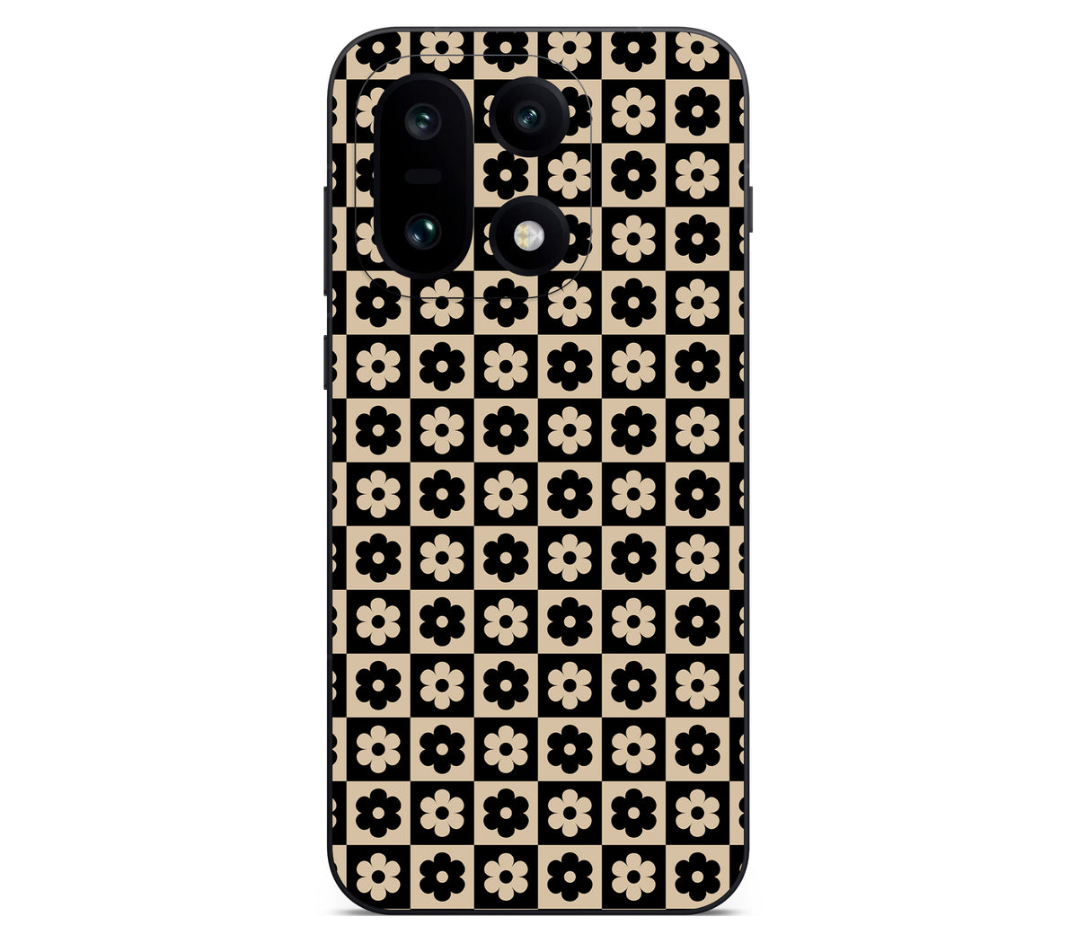 OnePlus 15 skin, Floral Grid, back skin