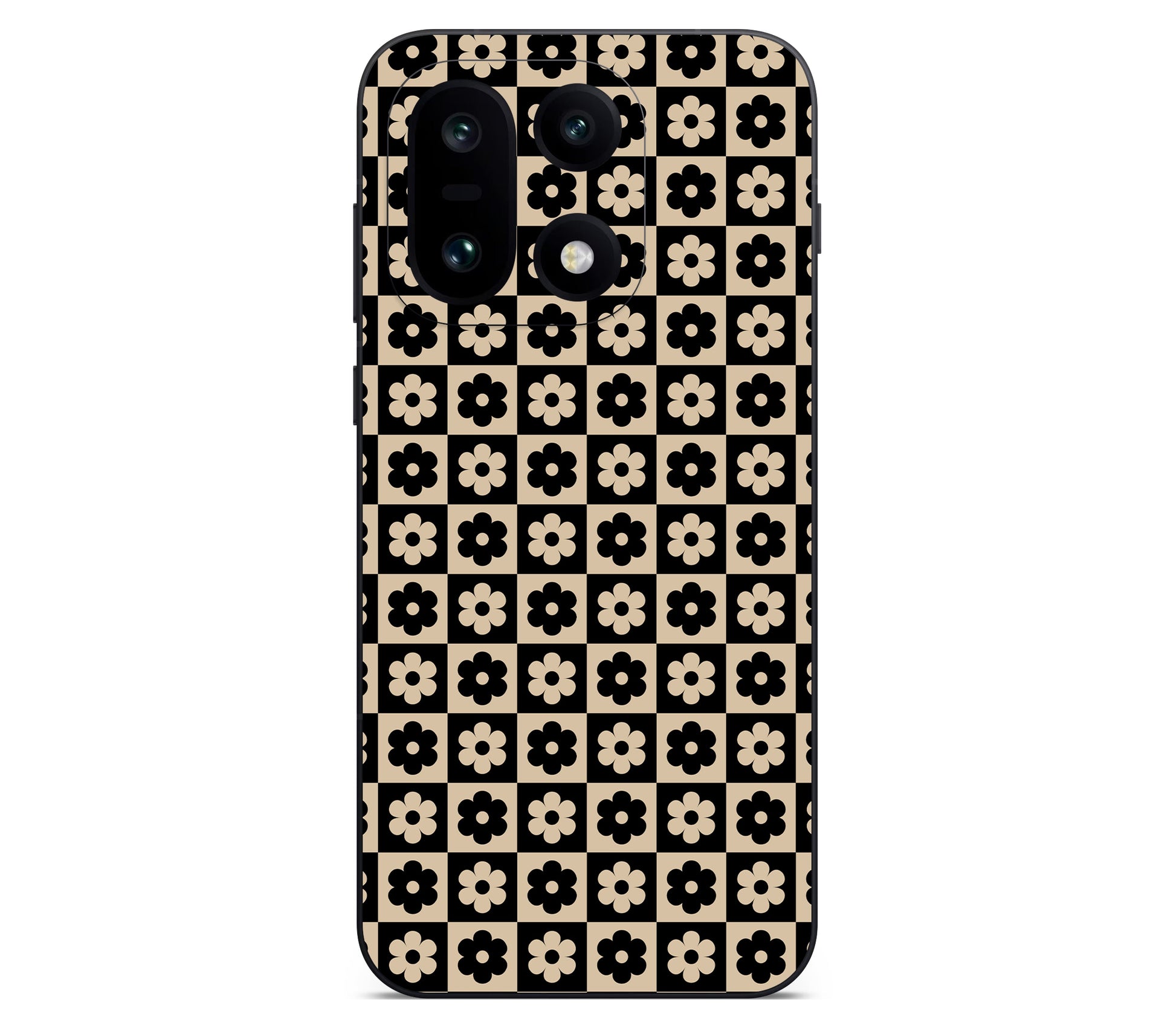 OnePlus 15R skin, Floral Grid, back skin