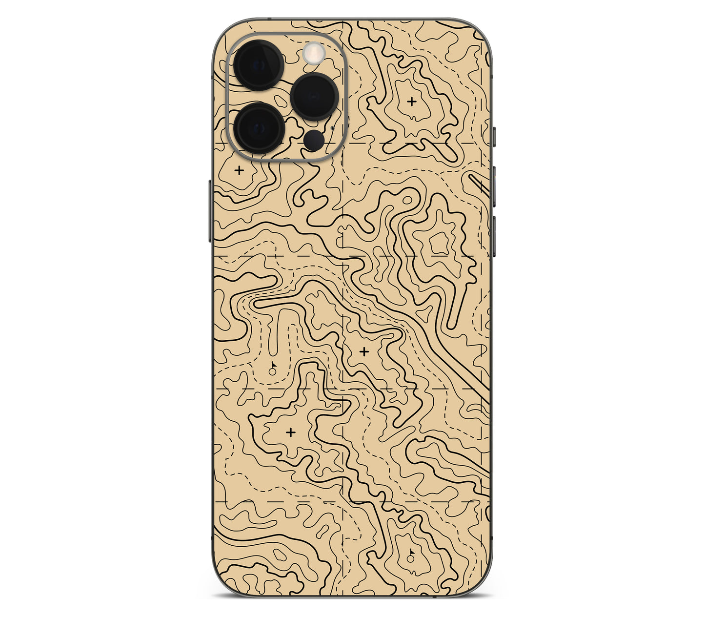 iPhone 12 Pro skin, Lockdown (Sandline), back skin without logo cutout