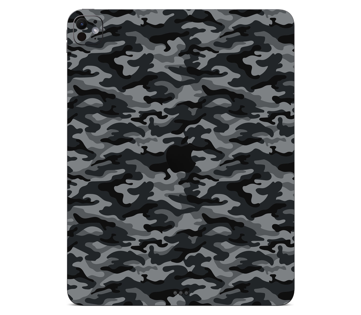 iPad Pro 11" (M5) skin, Urban Camo, back skin with logo cutout