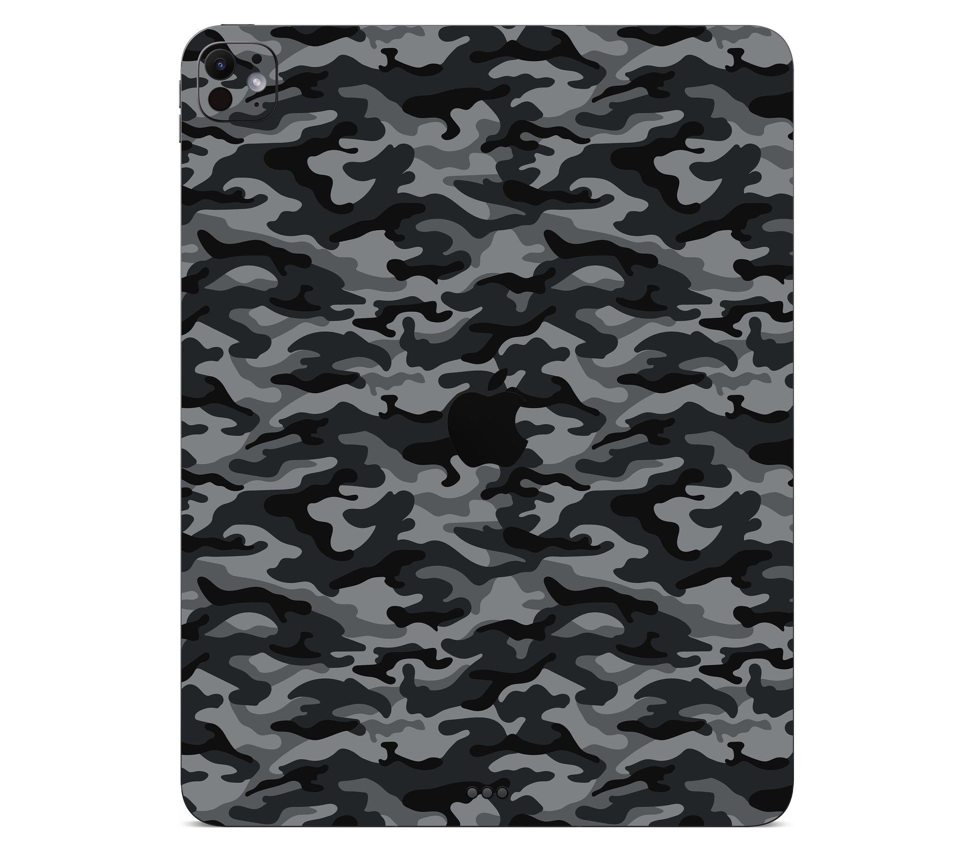 iPad Pro 11" (M5) skin, Urban Camo, back skin with logo cutout