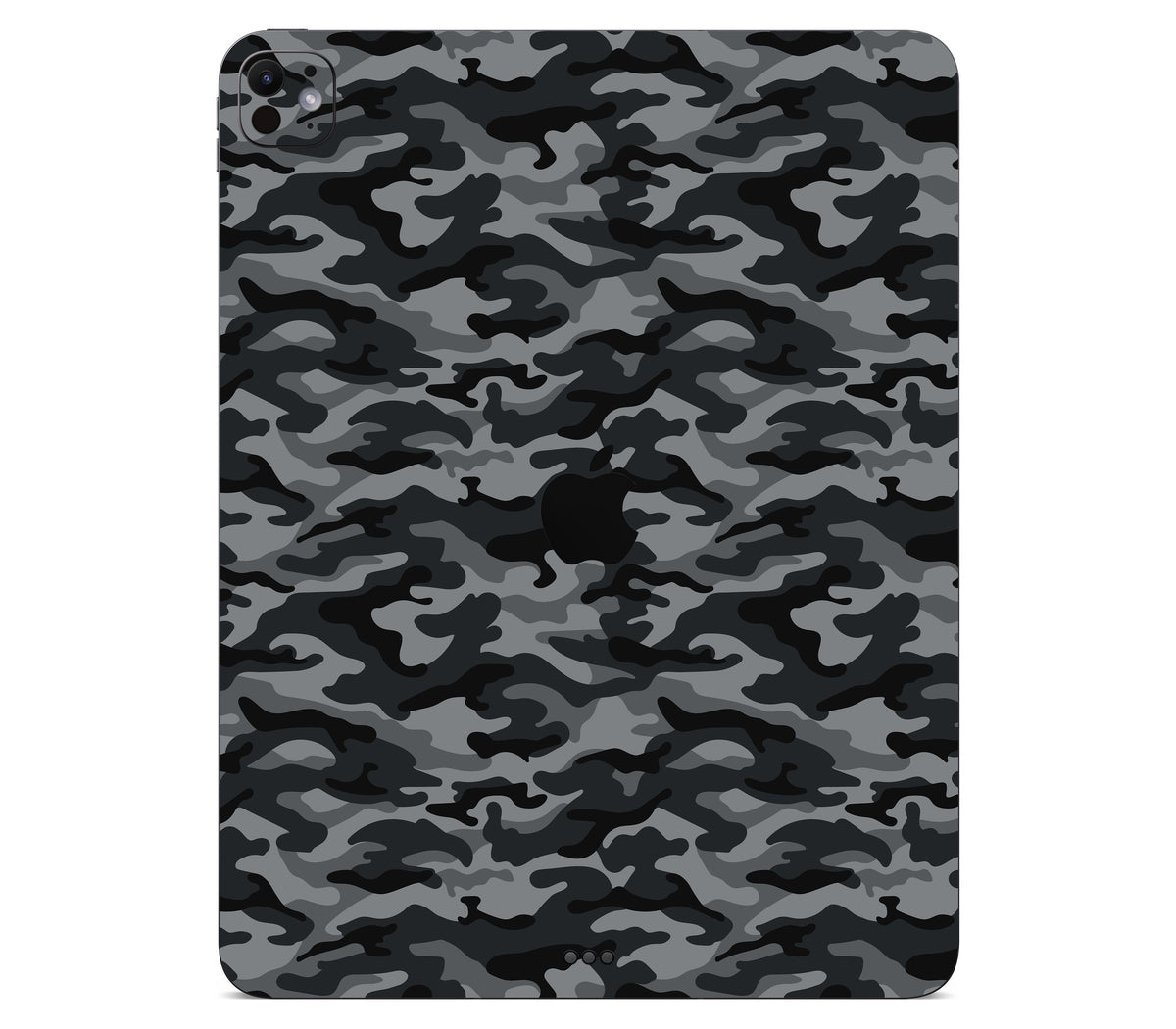 iPad Pro 13" (M5) skin, Urban Camo, back skin with logo cutout