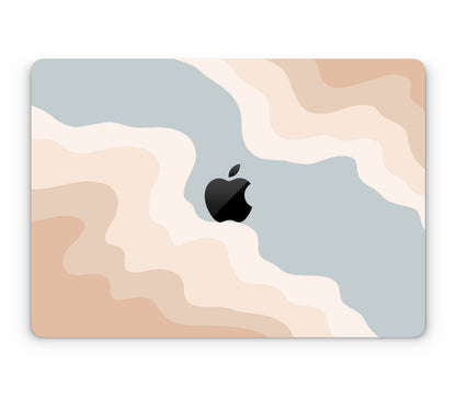 MacBook Air 13" (2020, Intel) skin, Drift (Haze), top skin with logo cutout