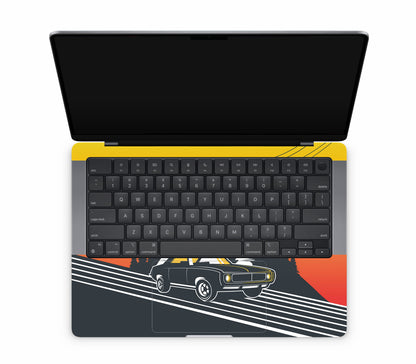 MacBook Pro 14" (2025, M5) skin, Last Ride, inside skin