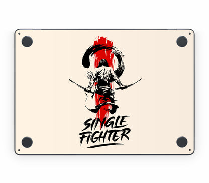 MacBook Air 15" (2024, M3) skin, Samurai, bottom skin