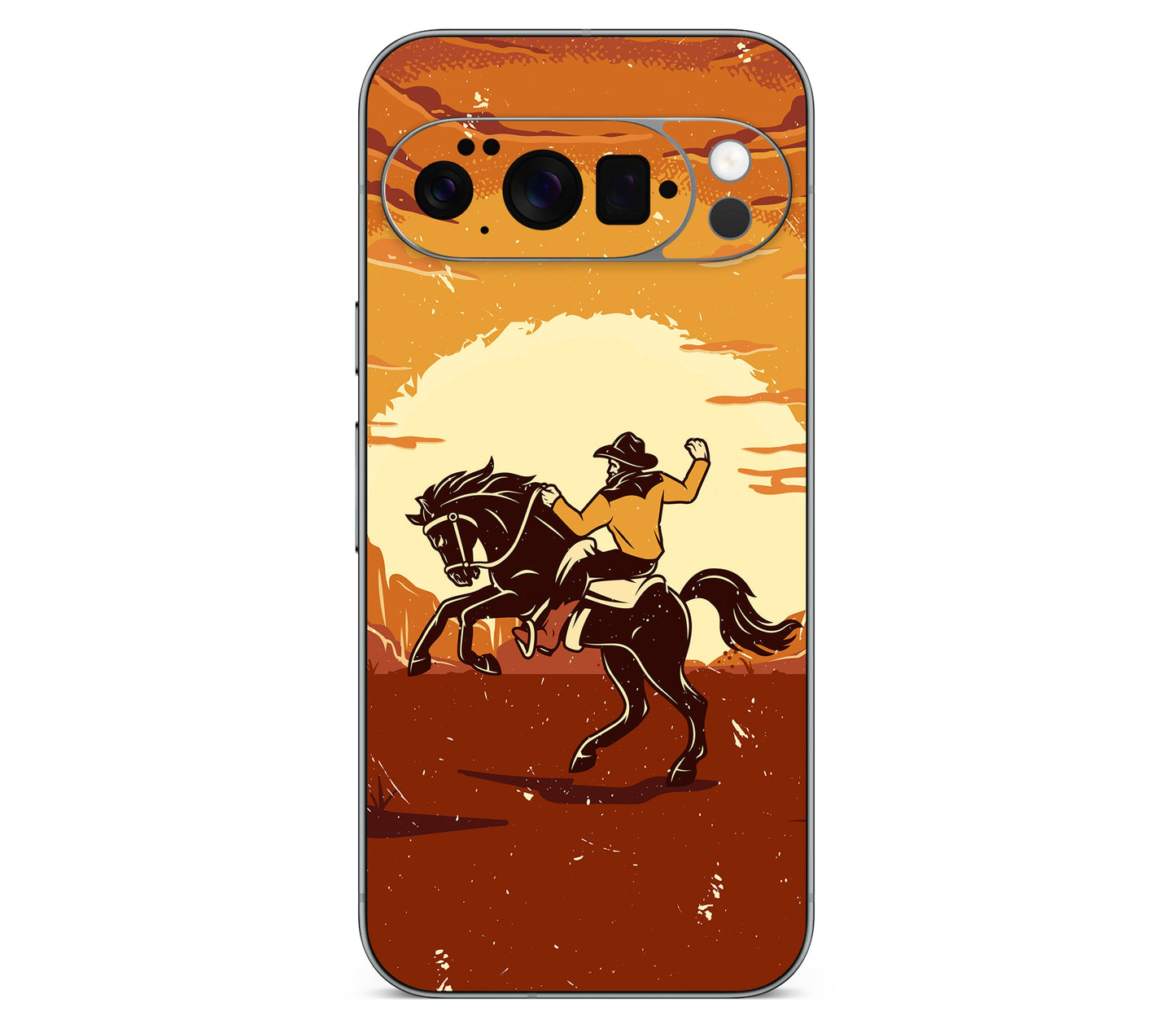 Google Pixel 11 Pro skin, Cowboy, back skin