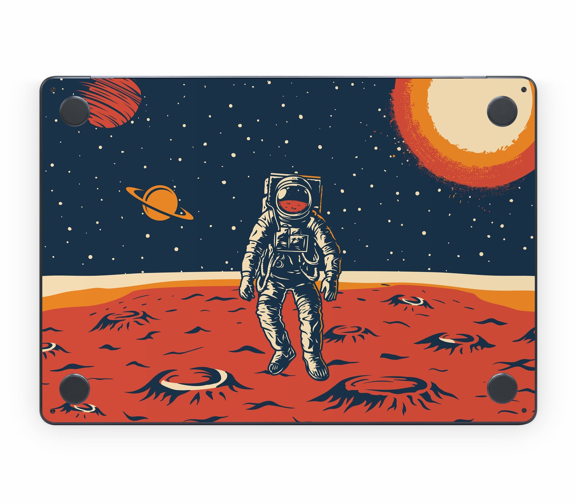 MacBook Air 13" (2025, M4) skin, Martian, bottom skin