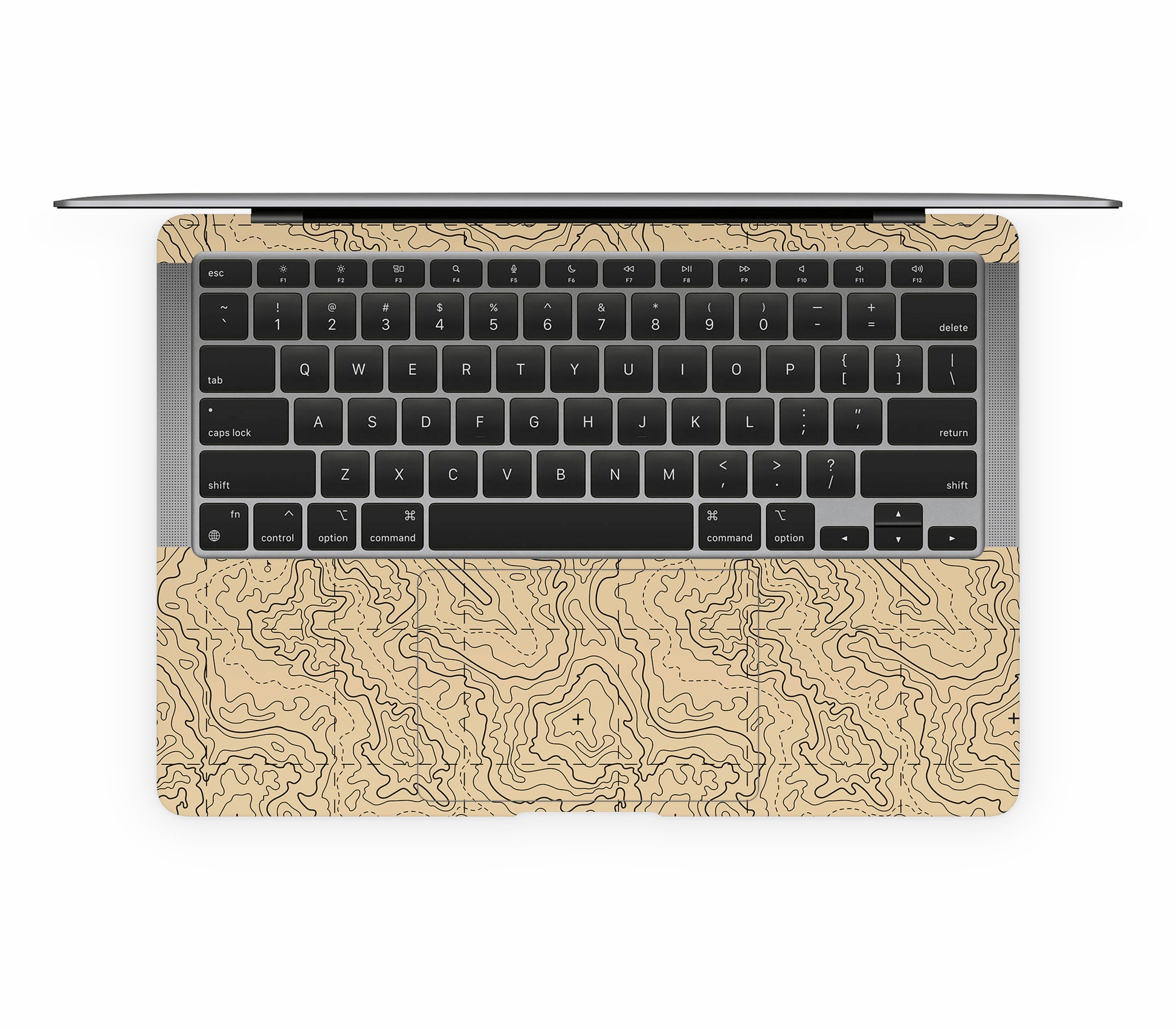 Macbook Air 13" (2018-2019) skin, Lockdown (Sandline), inside skin