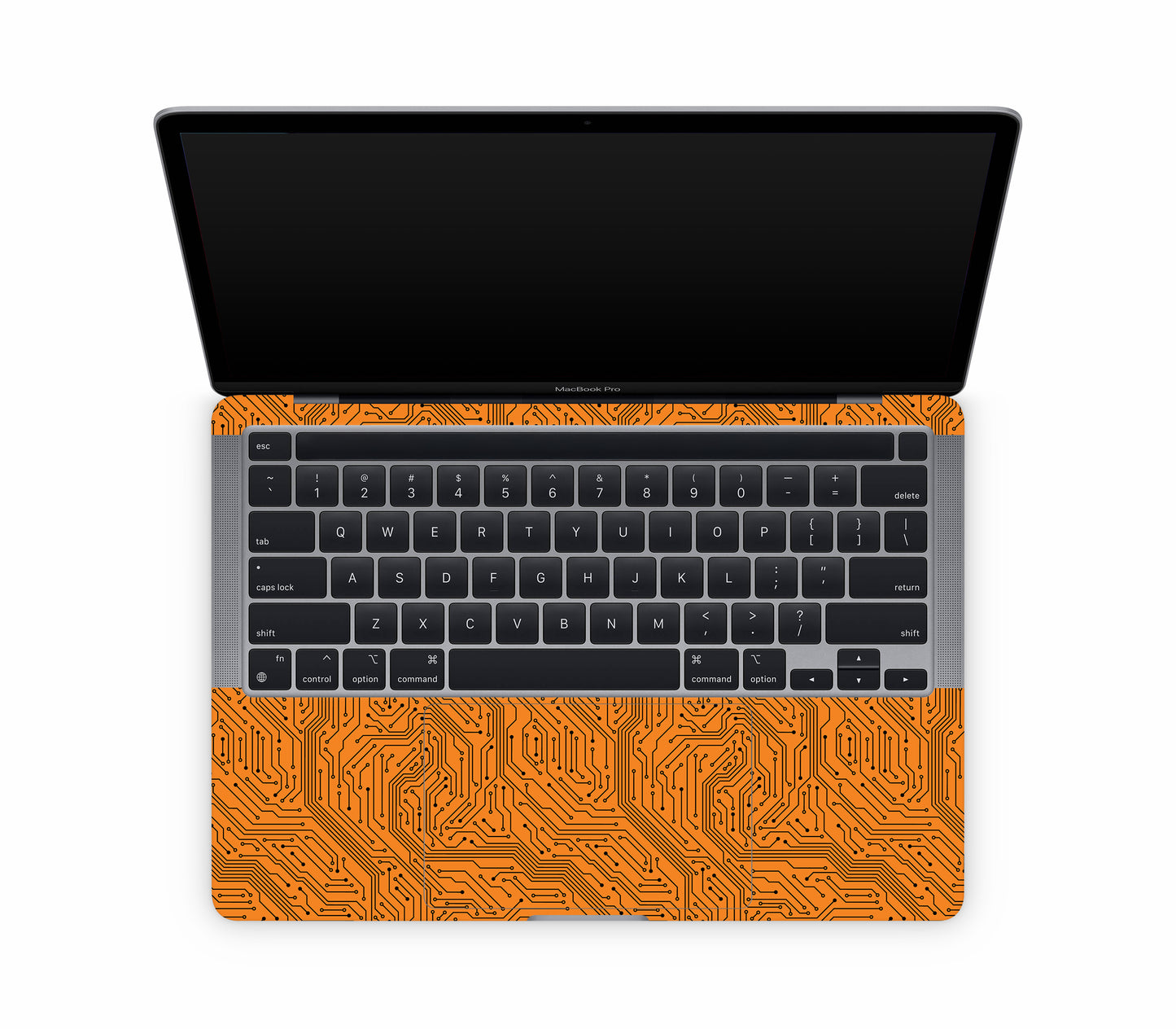 Macbook Pro 13" (2020, Intel) skin, Pulse Grid, inside skin