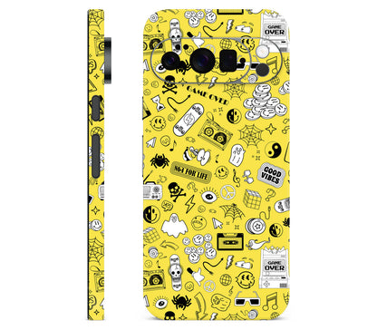 Google Pixel 11 Pro skin, 90’s Nostalgia, full wrap skin
