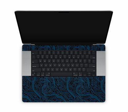 MacBook Pro 16" (2024, M4) skin, Eternal Blue, inside skin