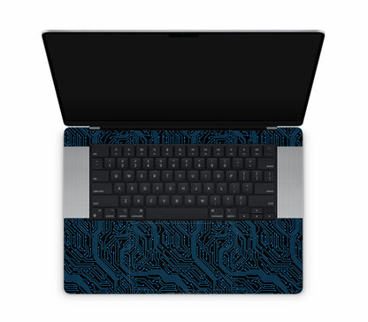 MacBook Pro 16" (2024, M4) skin, Eternal Blue, inside skin