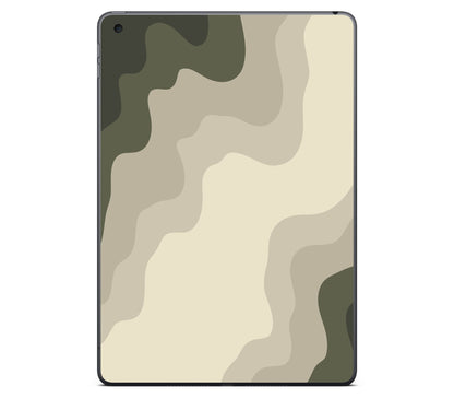 iPad 10.2" (2021, Gen 9) skin, Drift (Mirage), back skin without logo cutout