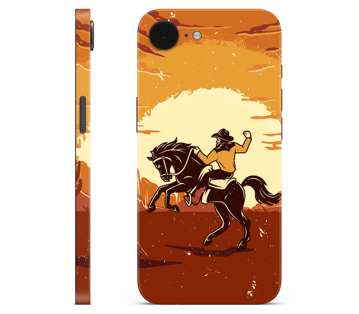 iPhone 17e skin, Cowboy, full wrap skin