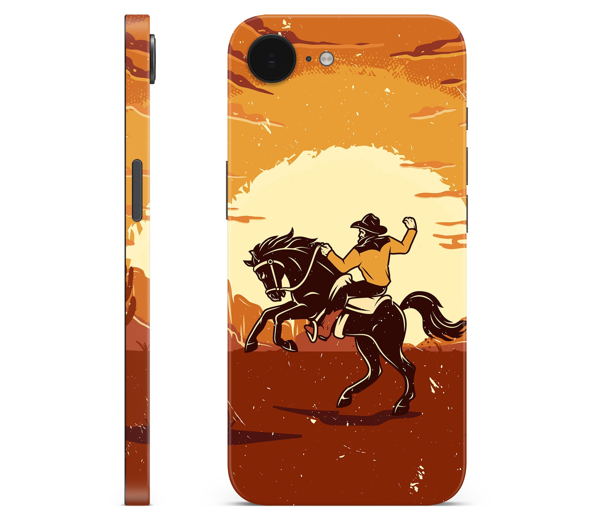 iPhone 17e skin, Cowboy, full wrap skin