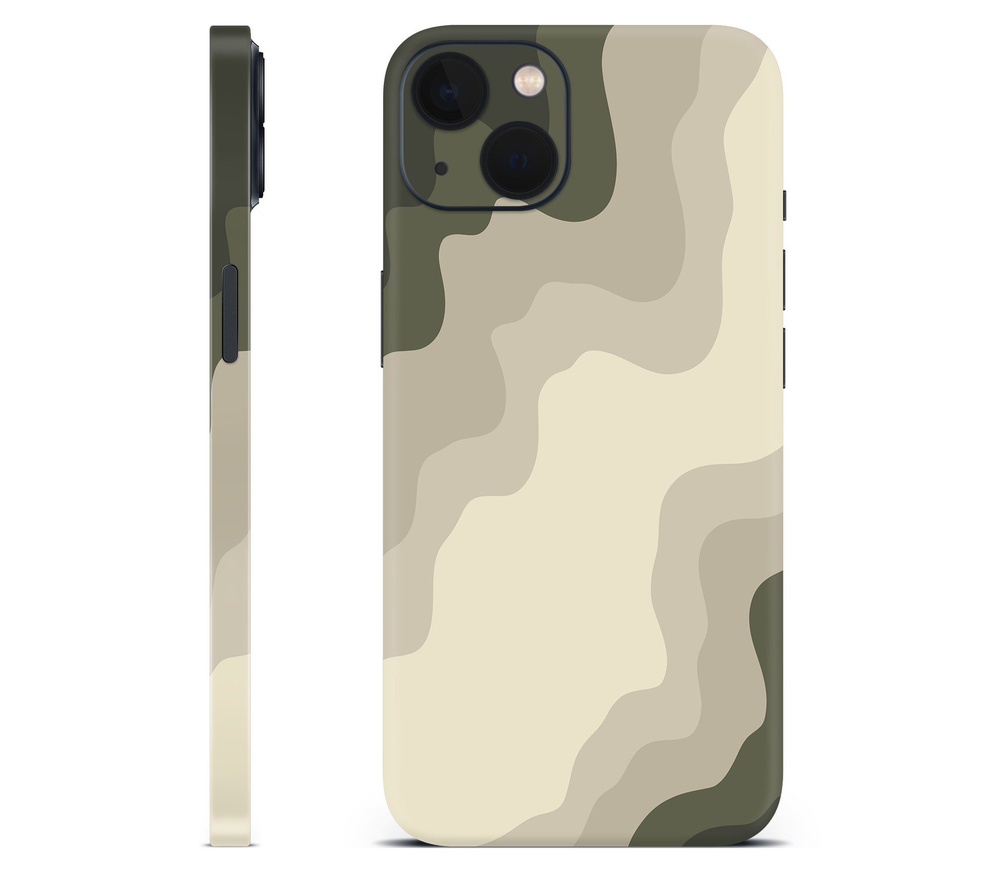 iPhone 13 skin, Drift (Mirage), full wrap without logo cutout