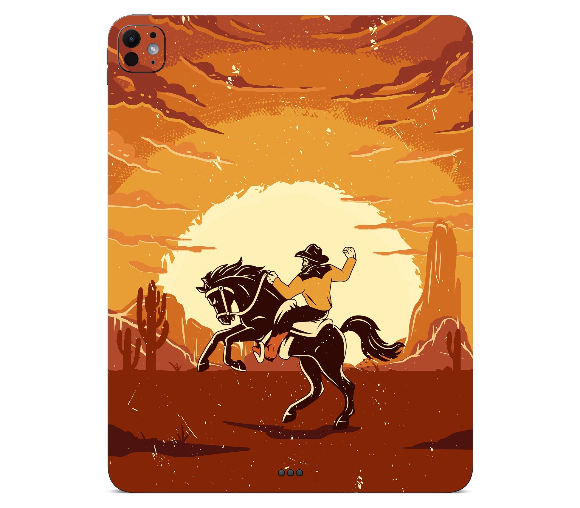 iPad Pro 11" (M5) skin, Cowboy, back skin