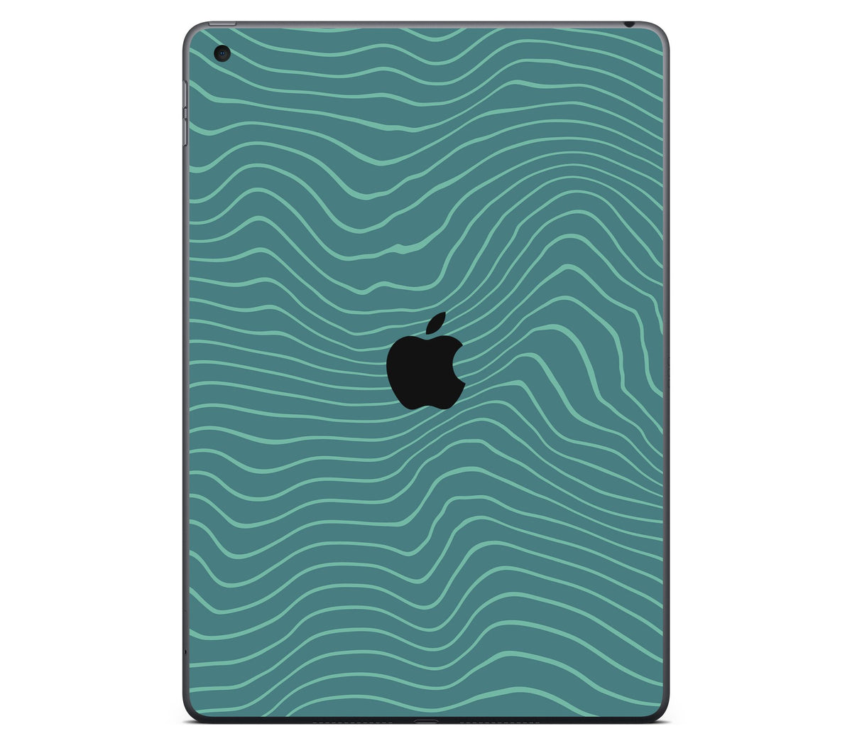 iPad 10.2" (2021, Gen 9) skin, Tide, back skin with logo cutout