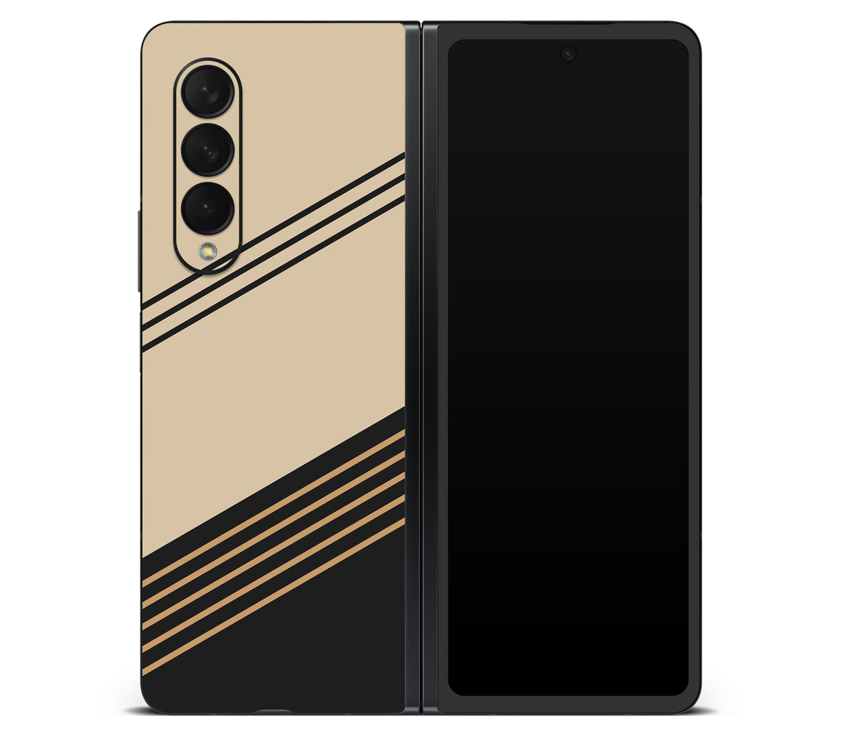 Galaxy Z Fold 3 skin, Memoir, back skin