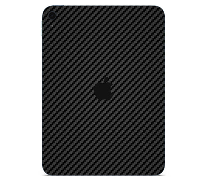 iPad 10.9" (2025, Gen 11) skin, Code: Carbon, back skin with logo cutout
