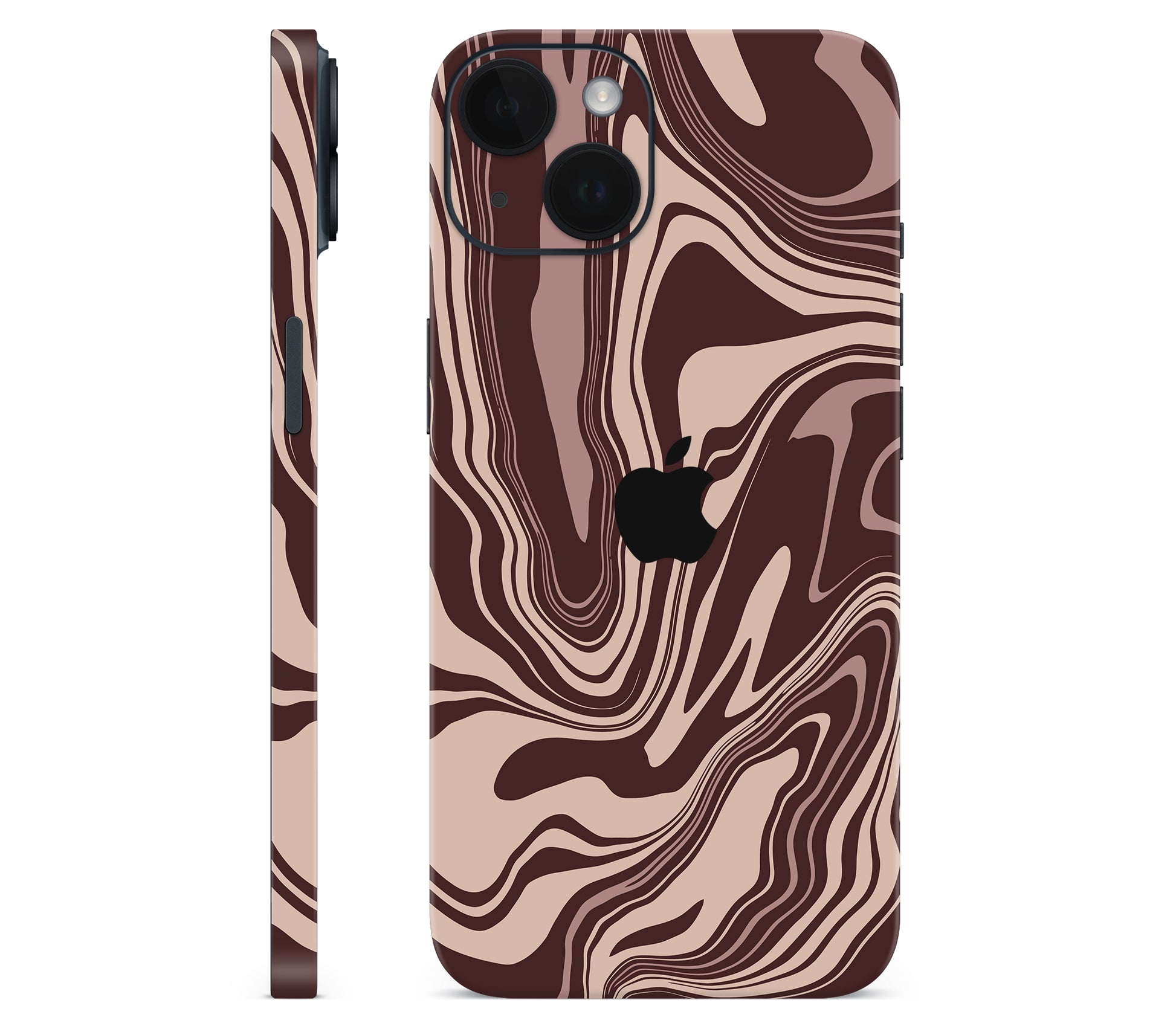 iPhone 14 skin, Vertigo (Fever), full wrap with logo cutout