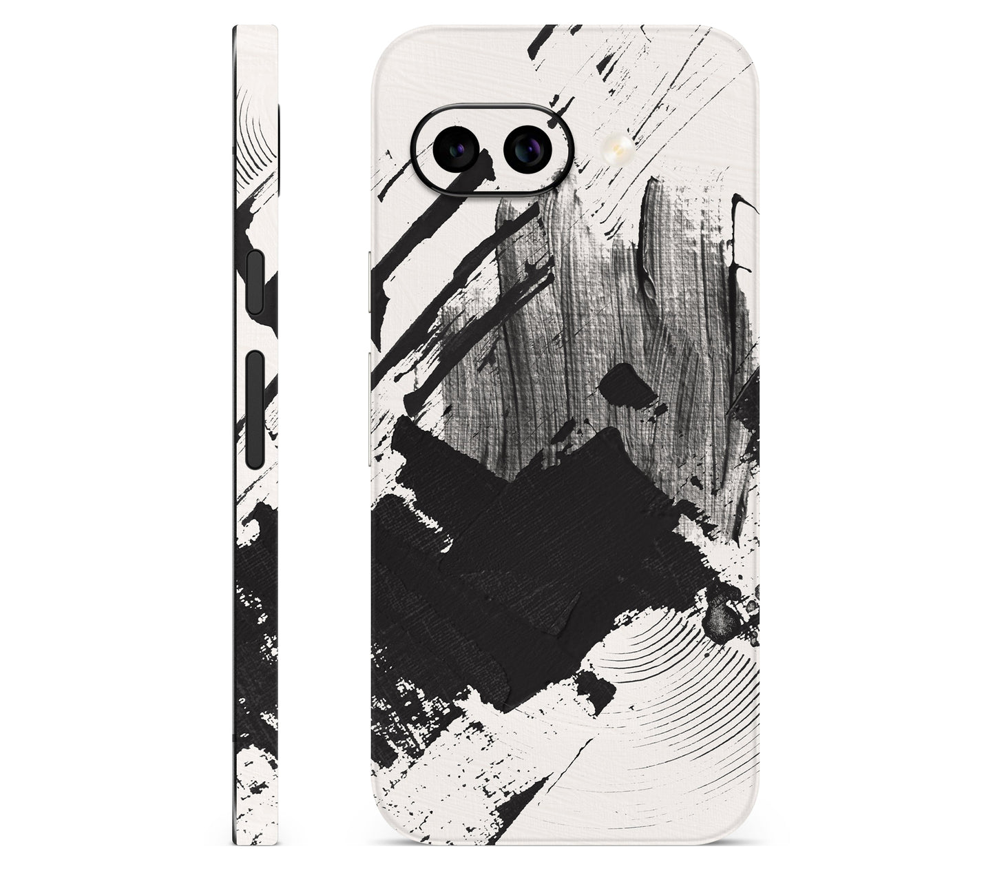 Google Pixel 10A skin, Black Noir, full wrap skin