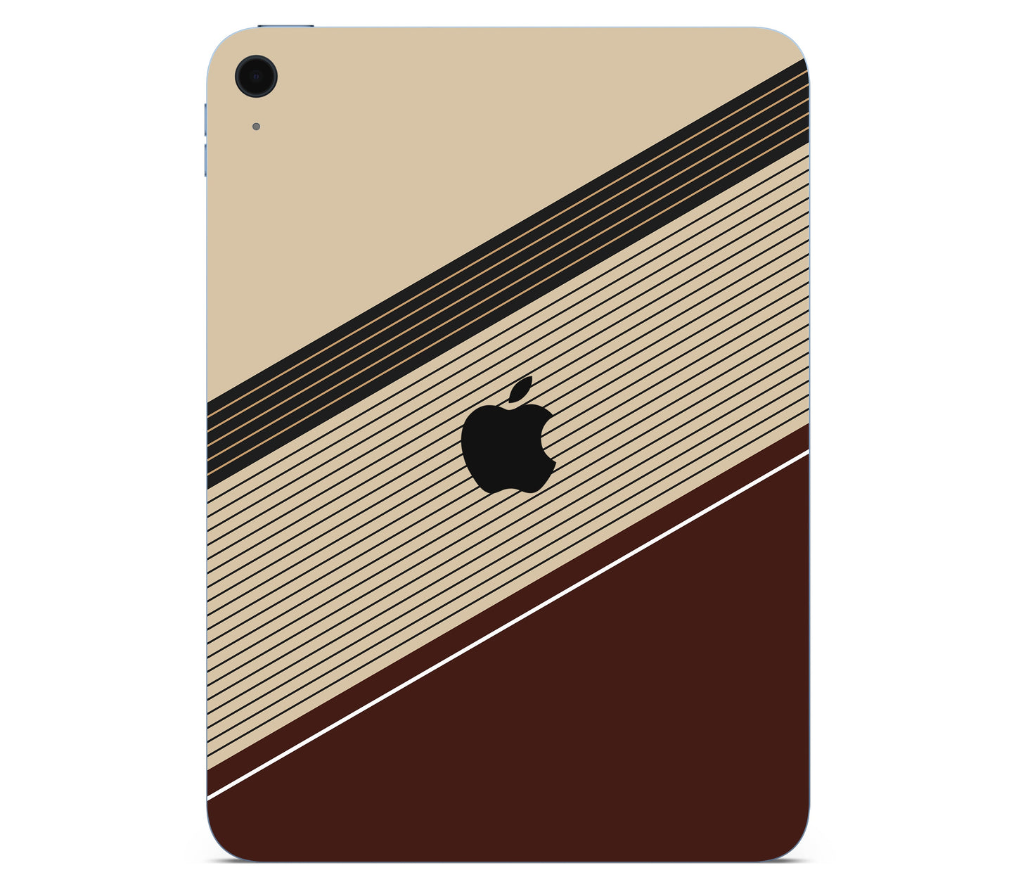 iPad 10.9" (2025, Gen 11) skin, Edge, back skin with logo cutout