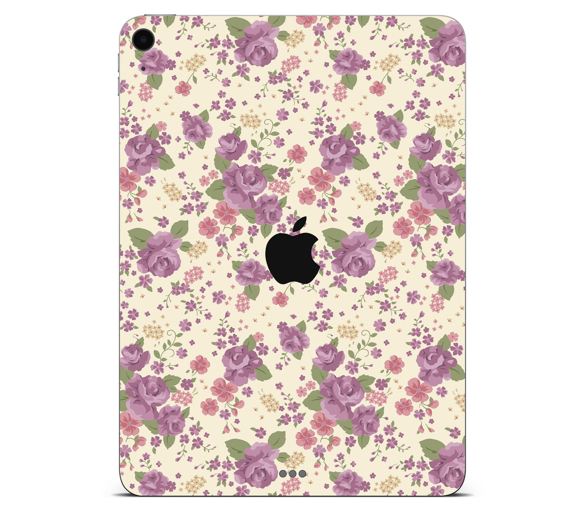 iPad Air 4 skin, Lilac, back skin with logo cutout