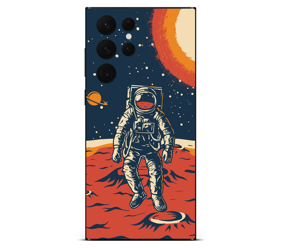Galaxy S22 Ultra skin, Martian, back skin