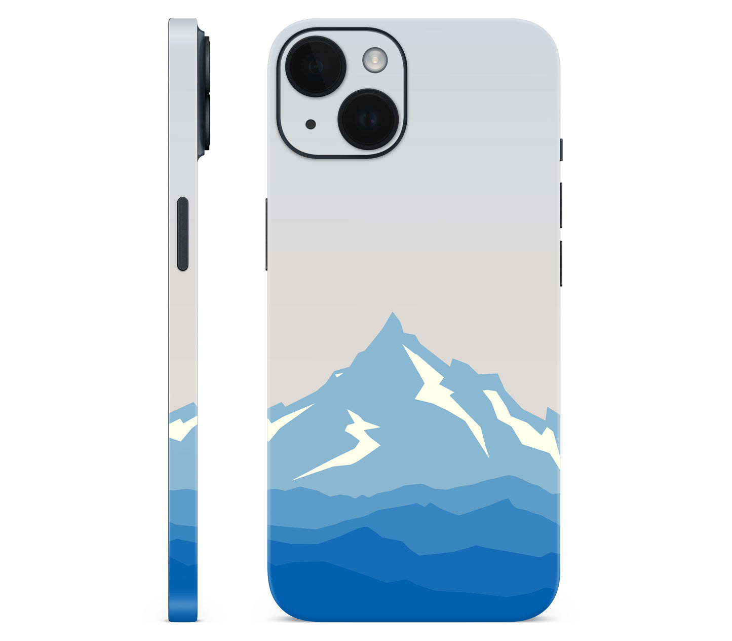 iPhone 14 skin, Everest, full wrap without logo cutout