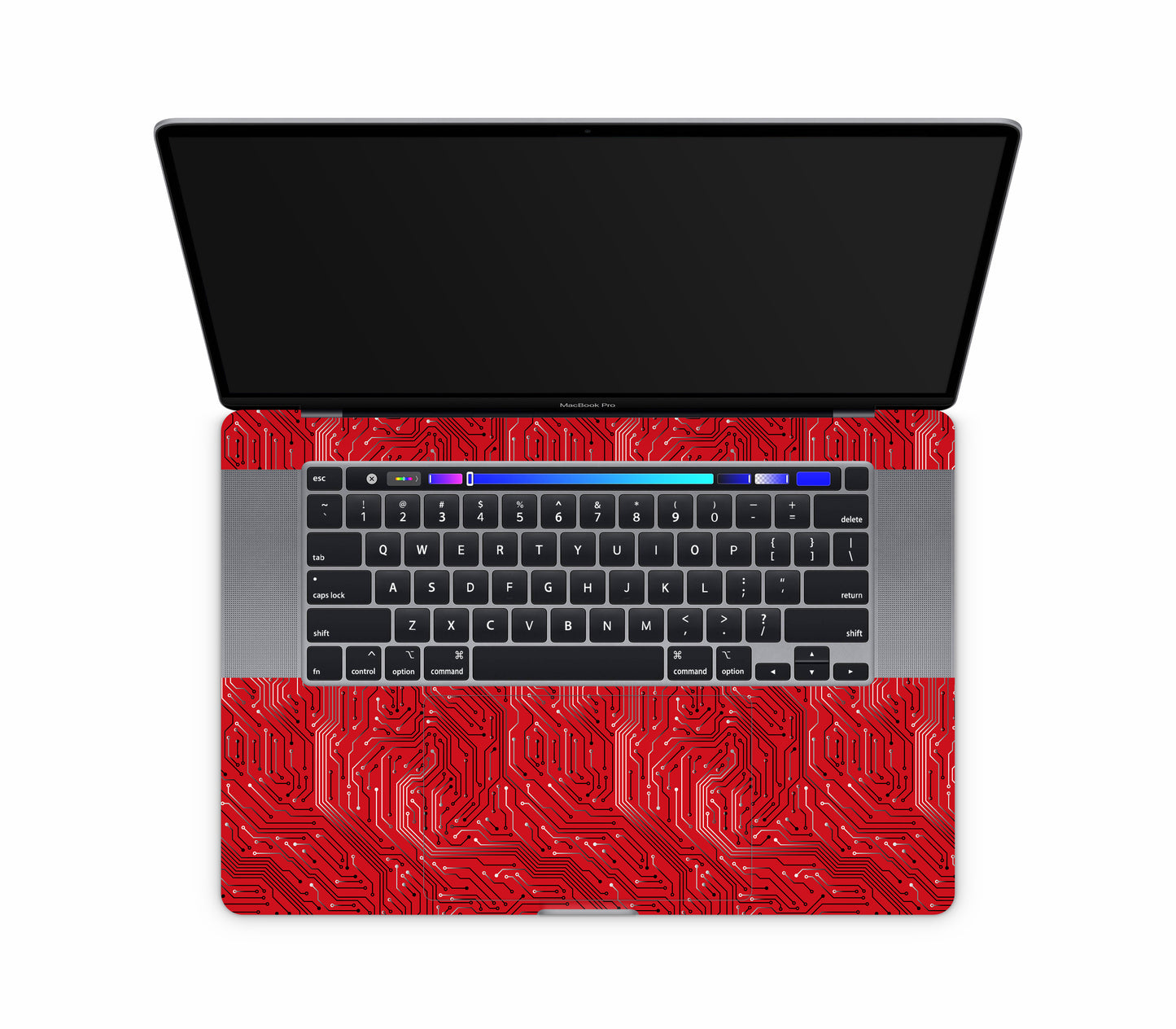 MacBook Pro 16" (2019, Touch Bar) skin, REDLINE, inside skin