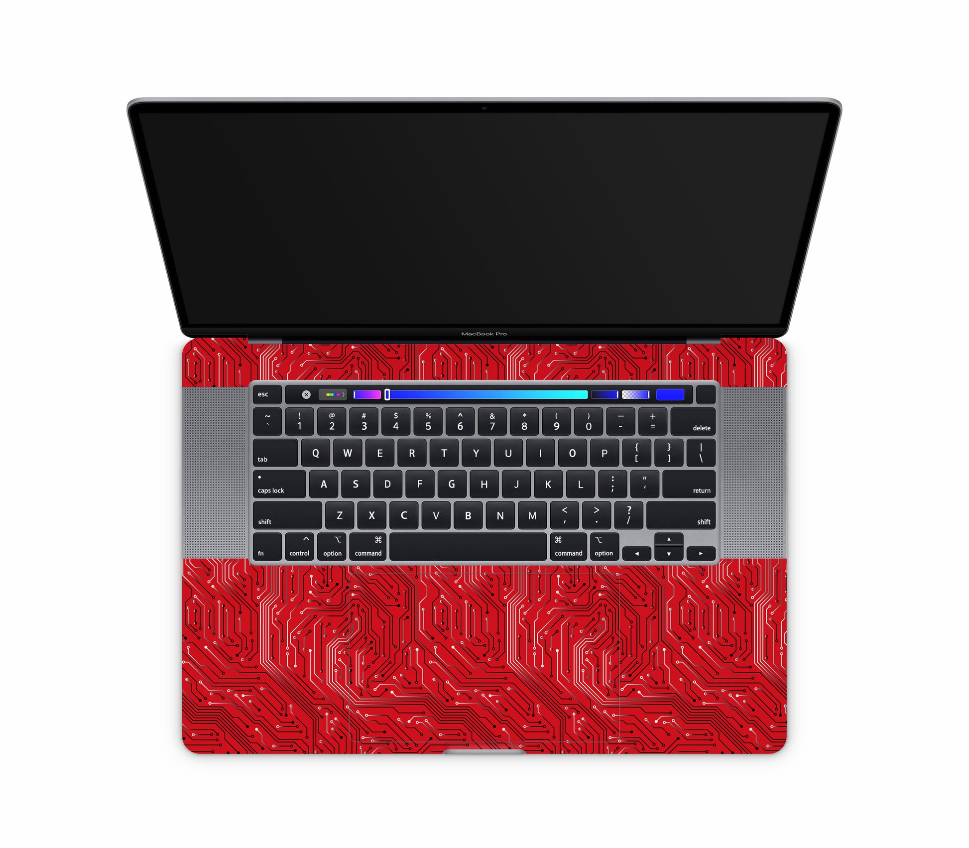 MacBook Pro 16" (2019, Touch Bar) skin, REDLINE, inside skin