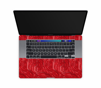MacBook Pro 16" (2019, Touch Bar) skin, REDLINE, inside skin