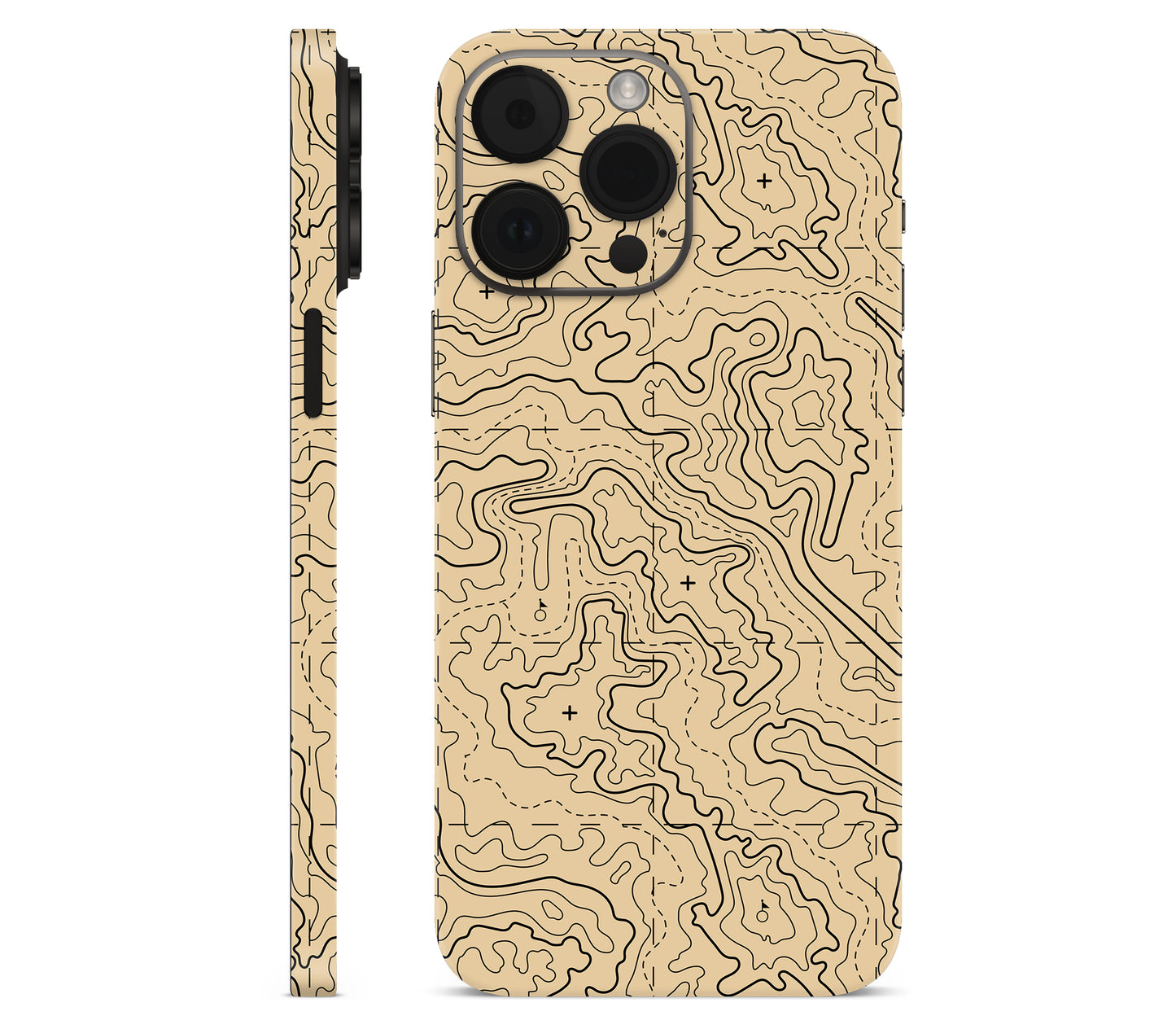 iPhone 14 Pro Max skin, Lockdown (Sandline), full wrap without logo cutout
