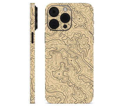 iPhone 14 Pro skin, Lockdown (Sandline), full wrap without logo cutout