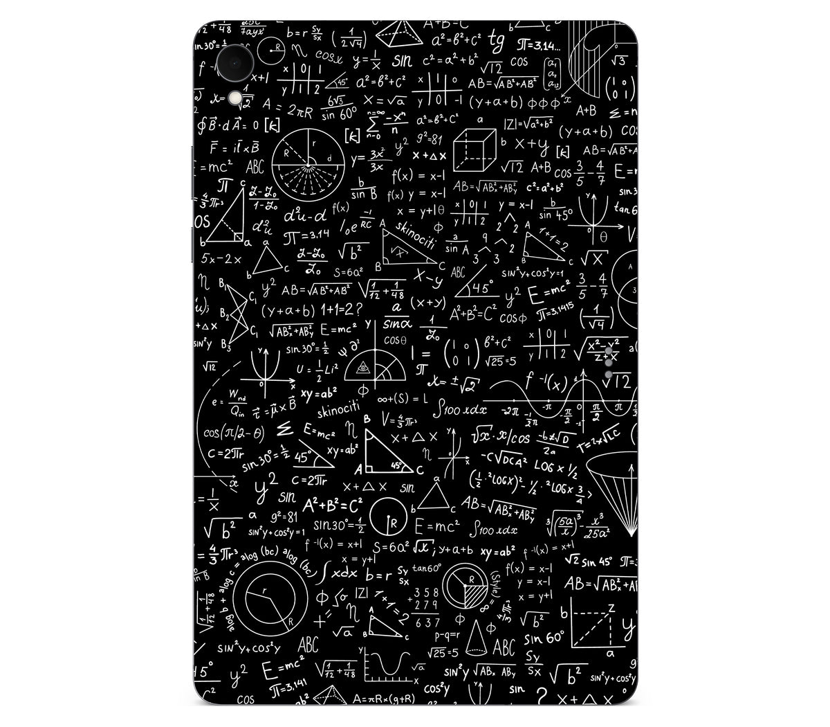 Galaxy Tab S11 skin, Math Madness, back skin