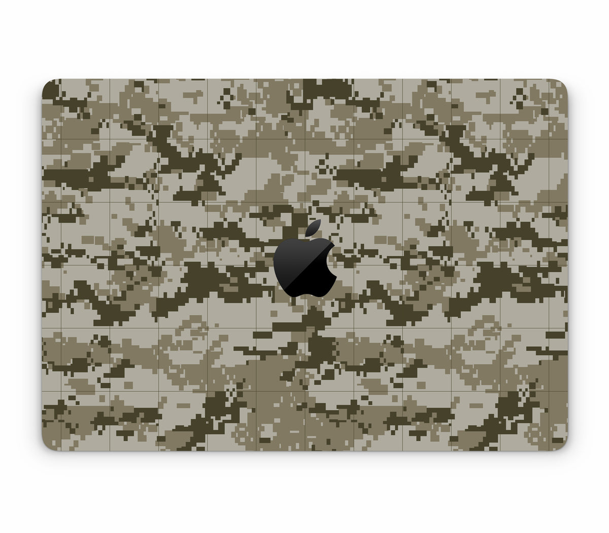 MacBook Pro 13" (2016-2019) skin, Stealth Mode, top skin with logo cutout